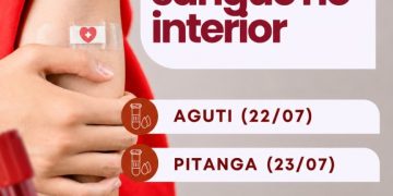 Coletas de sangue no interior: Confira as datas de julho