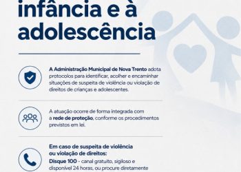 Prefeitura de Nova Trento reforça protocolos da rede municipal para proteção de crianças e adolescentes