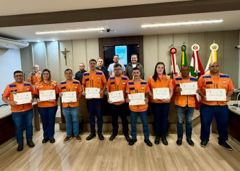 Segunda turma de voluntários da Defesa Civil de São João Batista recebe certificação