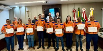 Segunda turma de voluntários da Defesa Civil de São João Batista recebe certificação