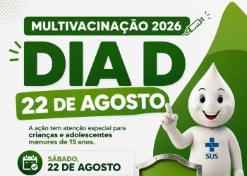Dia D de Multivacinação acontece neste sábado (22) em Nova Trento