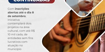 Funjuve lança edital com R$ 20 mil para apoiar projetos culturais continuados em São João Batista