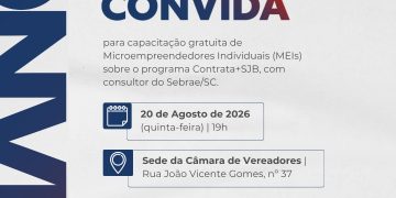 Prefeitura de São João Batista promove capacitação para MEIs na próxima quinta-feira (20/08)
