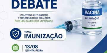 Café com Debate aborda a importância da imunização nesta quinta-feira (13)