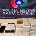 Polícia Militar de Canelinha apreende mais de 11 kg de maconha durante atendimento de ocorrência de violência doméstica