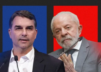 Flávio Bolsonaro tem 45% contra 44% de Lula em 2º turno, diz Real Time