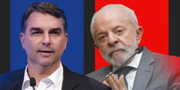 Flávio Bolsonaro tem 45% contra 44% de Lula em 2º turno, diz Real Time