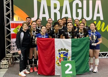 Nova Trento conquista vice-campeonato no vôlei feminino Sub-19 dos JASC