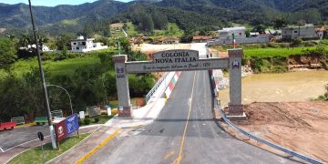 Portal de acesso à Colônia Nova Itália será oficialmente entregue à comunidade neste domingo (06/09)