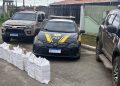 Ação integrada PRF, PF e PM descobre depósito subterrâneo com mais de 200 quilos de cocaína em Itajaí