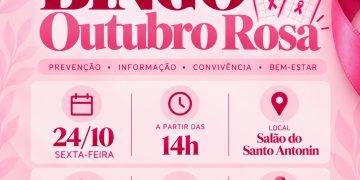 Rede Feminina de Nova Trento promove Bingo do Outubro Rosa e convida comunidade para tarde de solidariedade