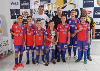 Sub-11 da Fube é campeão da Série Prata da 1ª Liga Saturno de Futsal de Base