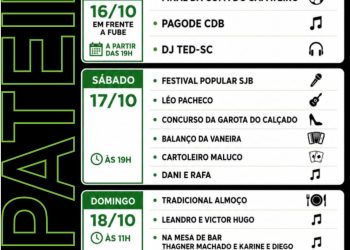Festa do Sapateiro 2026 acontece neste final de semana em São João Batista
