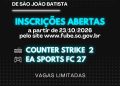 Fube abre nesta sexta-feira (23) as inscrições para o 2º Campeonato Municipal de eSports